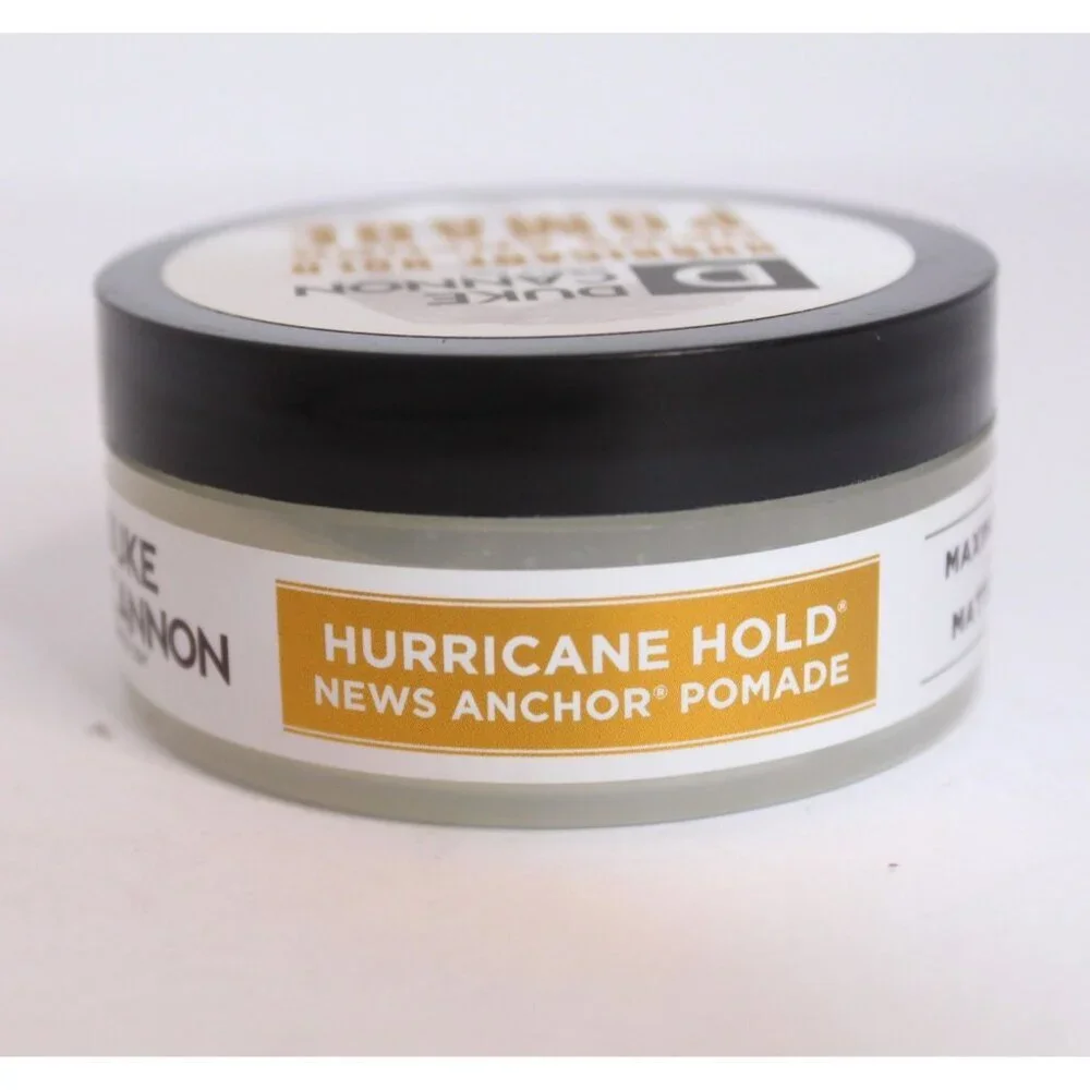Duke Cannon Hurricane Hold News Anchor Pomade Max. Hold Matt Finish 2‎ oz New